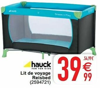 Cora Lit de voyage reisbed aanbieding