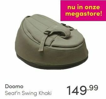 Baby & Tiener Doomo seat`n swing khaki aanbieding