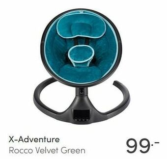 Baby & Tiener X-adventure rocco velvet green aanbieding