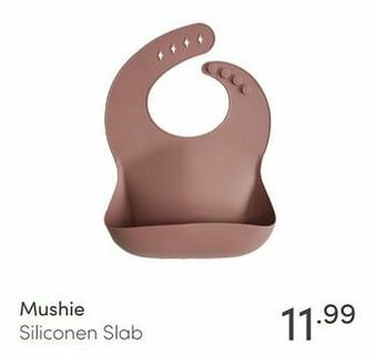 Baby & Tiener Mushie siliconen slab aanbieding