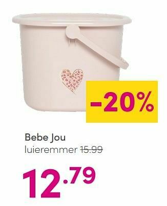 Baby & Tiener Bebe jou luieremmer aanbieding