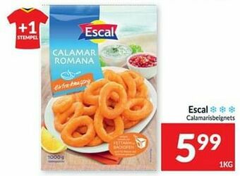 Intermarché Escal calamarisbeignets aanbieding