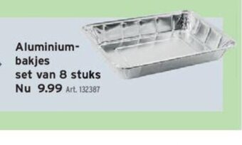 GAMMA Aluminium Bakjes aanbieding
