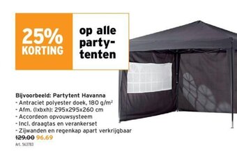 GAMMA Partytent Havanna aanbieding