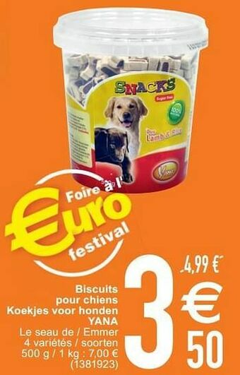 Cora Biscuits pour chiens koekjes voor honden yana aanbieding