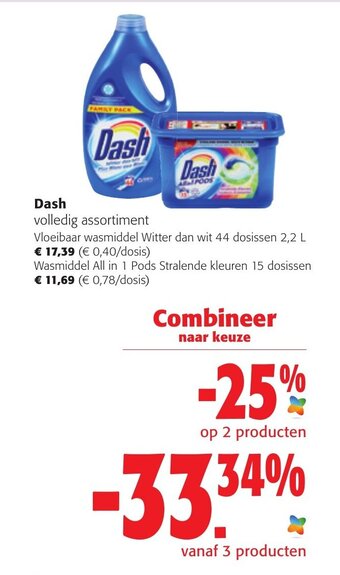 Colruyt Dash aanbieding
