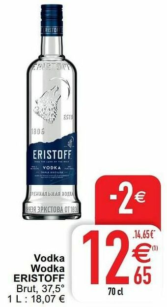 Vodka wodka eristoff