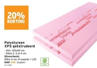 GAMMA Polystyreen XPS Geëxtrudeerd aanbieding