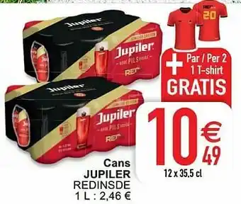Cora Cans jupiler redinsde aanbieding