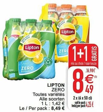 Cora Lipton zero aanbieding