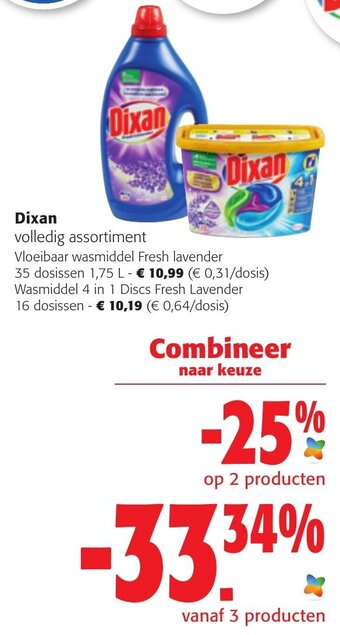Colruyt Dixan aanbieding