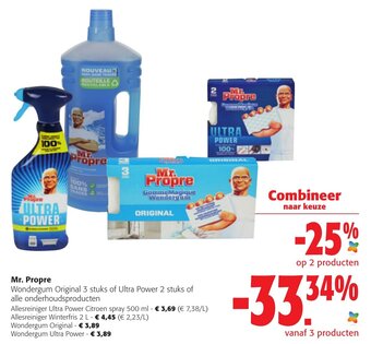 Colruyt Mr. Propre aanbieding