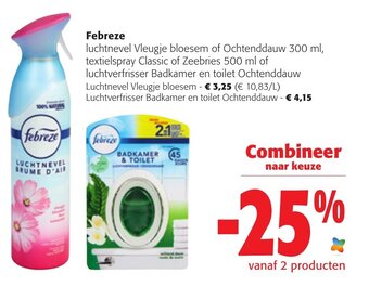 Colruyt Febreze aanbieding