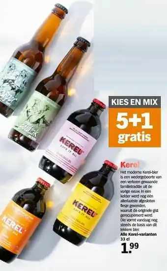 Albert Heijn Alle kerel-varianten aanbieding