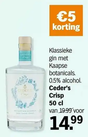 Albert Heijn Ceder`s crisp aanbieding