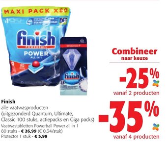 Colruyt Finish aanbieding