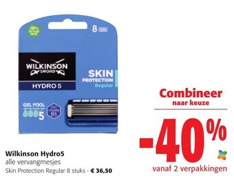 Colruyt Wilkinson Hydro5 aanbieding