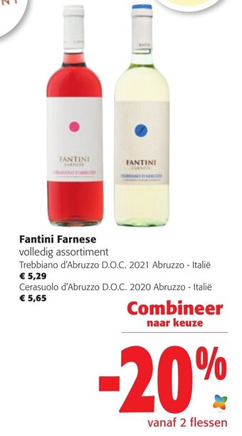 Colruyt Fantini Farnese aanbieding