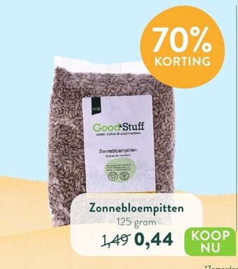 Good Stuff Zonnebloempitten 125 gram