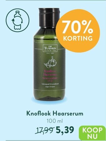 Holland & Barrett Knoflook Haarserum 100 ml aanbieding