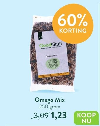 Holland & Barrett Good Stuff Omega Mix 250 gram aanbieding