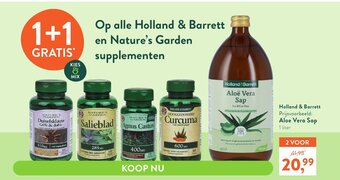 Holland & Barrett Aloe Vera Sap 1 liter aanbieding