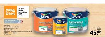 GAMMA Levis Easyclean Verf aanbieding