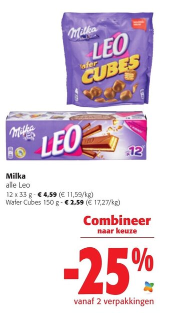 Colruyt Milka Leo aanbieding
