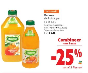 Colruyt Materne aanbieding
