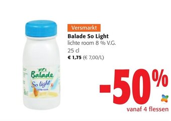 Colruyt Balade So Light aanbieding