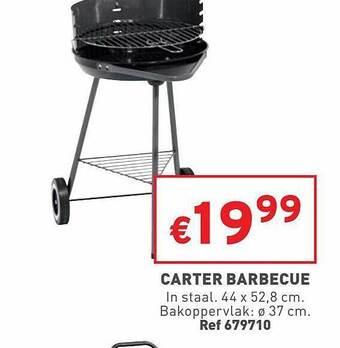 Trafic Carter Barbecue aanbieding