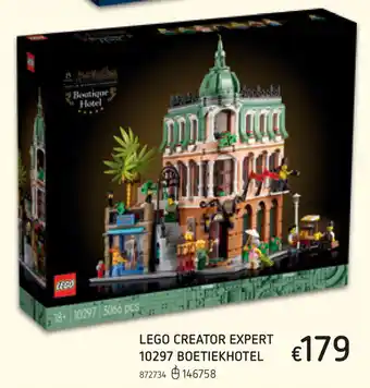 Dreamland Lego Creator Expert 10297 Boetiekhotel, 872734 146758 aanbieding