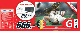 MediaMarkt Philips 58PUS8505/12 58" UHD 4K Direct LED TV aanbieding