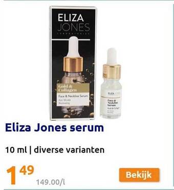 Action Eliza Jones Serum aanbieding