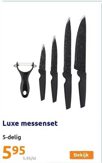 Action Luxe Messenset aanbieding