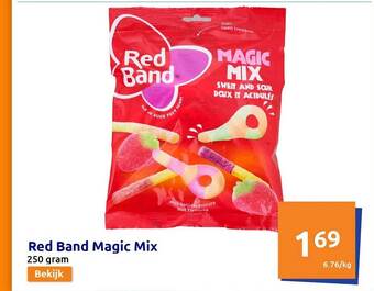 Action Red Band Magic Mix aanbieding