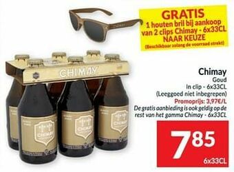 Intermarché Chimay goud aanbieding