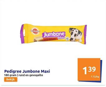 Action Pedigree Jumbone Maxi aanbieding