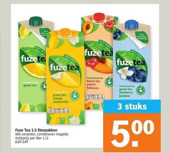 Fuze Tea 1.5 Literpakken
