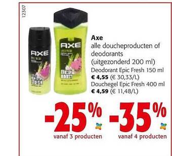 Colruyt Axe aanbieding