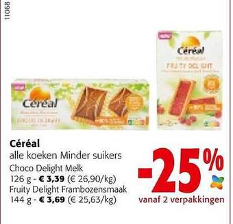 Colruyt Céréal aanbieding