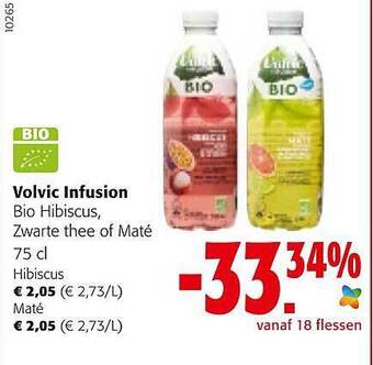 Colruyt Volvic Infusion aanbieding