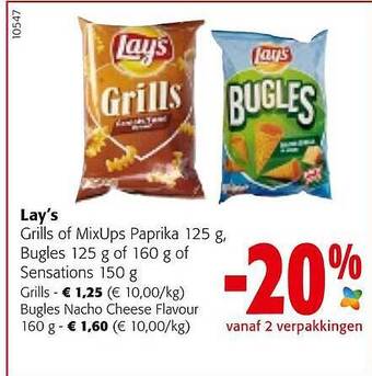 Colruyt Lay's aanbieding