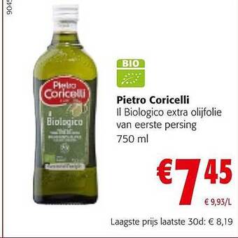 Colruyt Bio Pietro Coricelli aanbieding