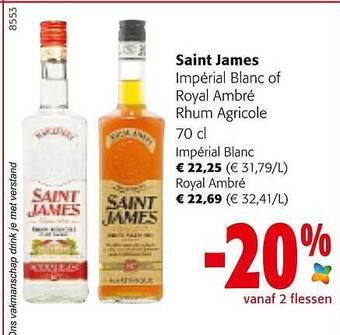 Colruyt Saint James aanbieding