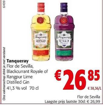 Colruyt Tanqueray aanbieding