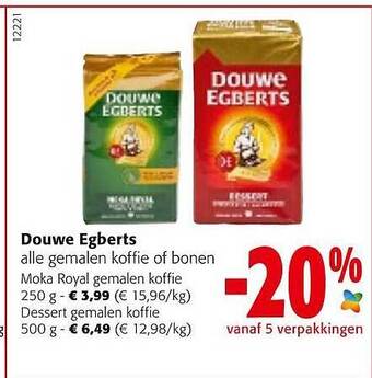 Colruyt Douwe Egberts aanbieding
