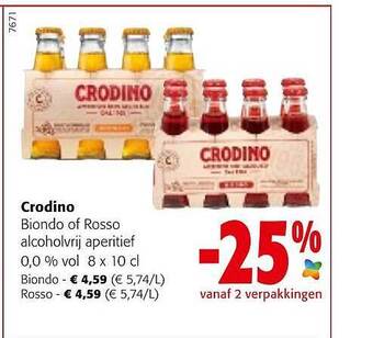 Colruyt Crodino aanbieding