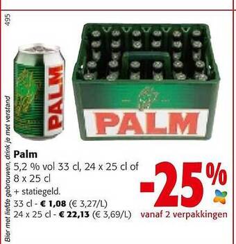 Colruyt Palm aanbieding