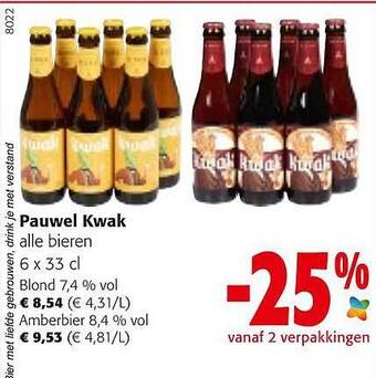 Colruyt Pauwel Kwak aanbieding